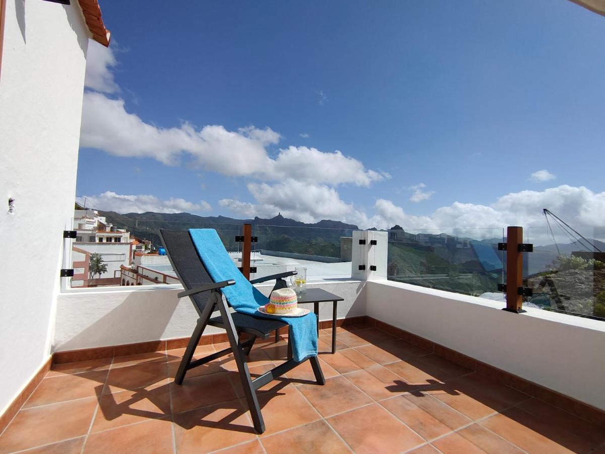 La Morada Appartement Artenara Buitenkant foto